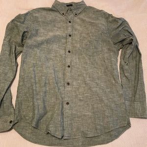 Slim Fit Homespun J Crew Oxford